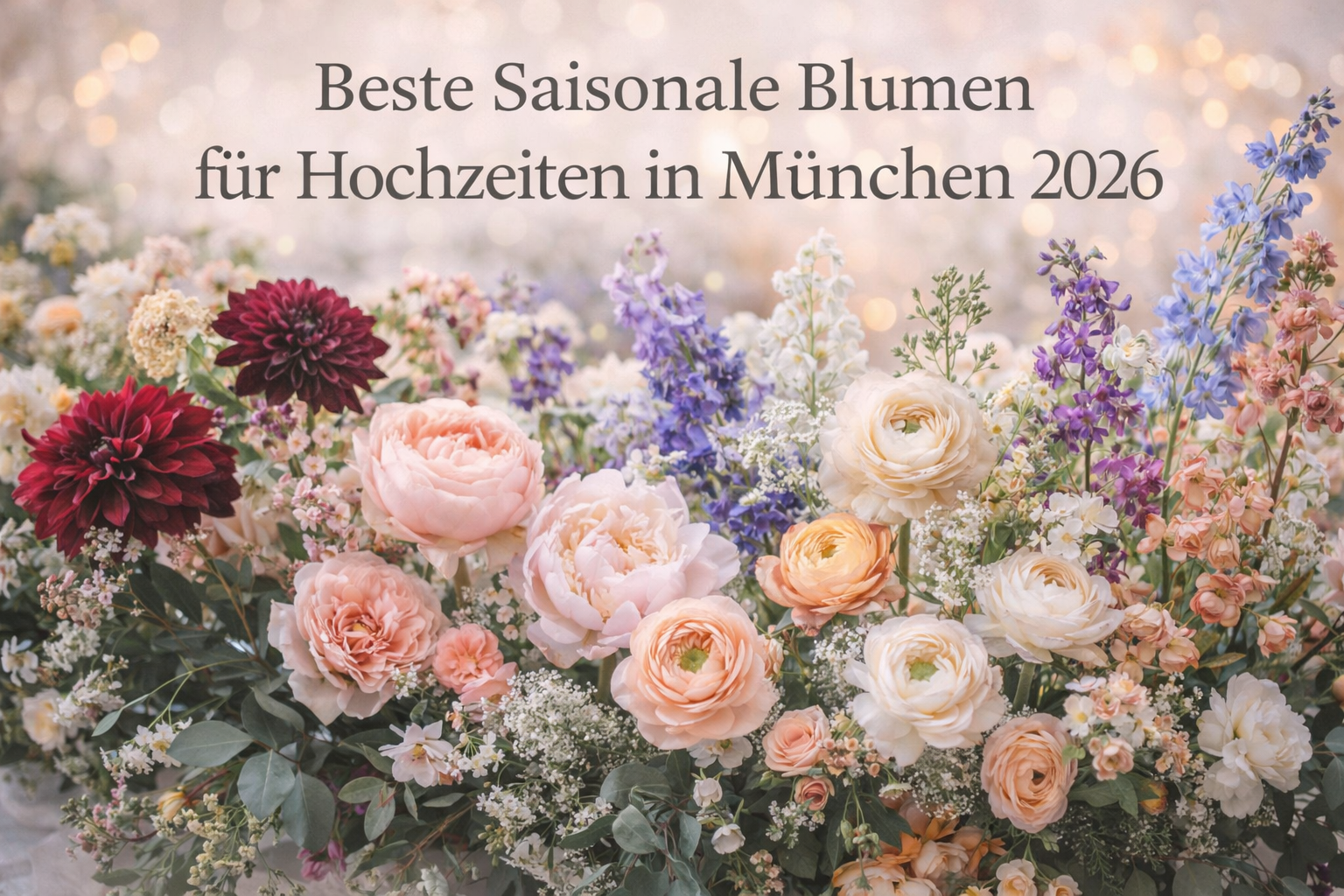 Saisonale Blumen München